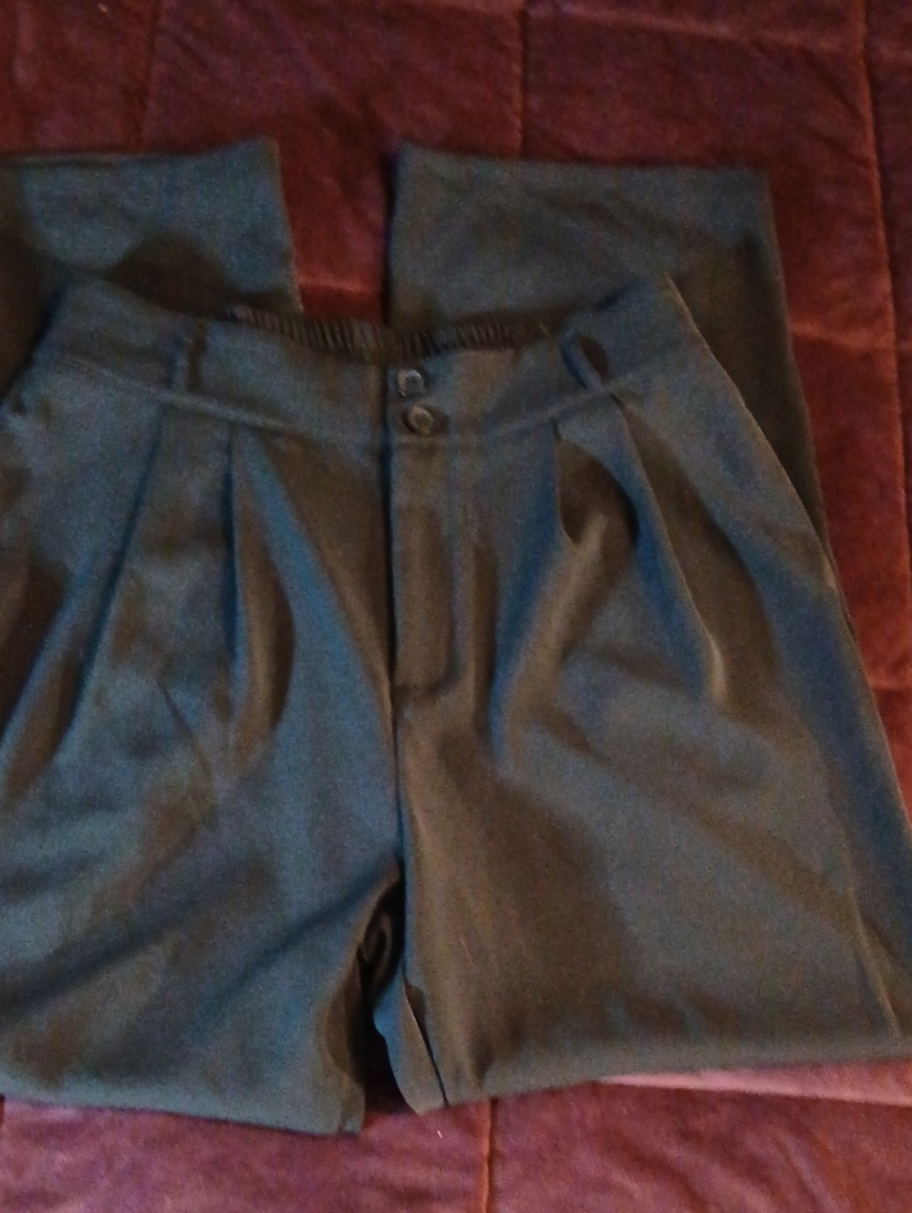 Halara Classic Pleated Dress Pants - Black XL,NWOT